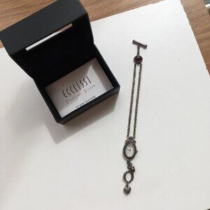 Ecclissi Sterling Silver Bracelet Watch